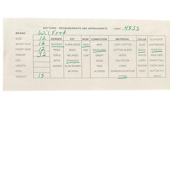 Wilfred Black Leather Pants Stretch High Waist Straight Leg Womens Size 12 - Picture 4 of 13